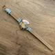 Женские часы Curren Blanche с цветами искусственная кожа Голубой (z009-3) - изображение 5