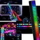 RGB LED лампа реагирующая на звук Light Bar 32 диода Черный (1012-290-00) - изображение 2