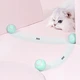 Мячик для кошки PetGravity Умный самодвижущийся ветящийся Зеленый (1012-314-00) - изображение 2