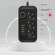 Сетевой фильтр F09U 3 розетки и 4 USB + 1 Type-C Черный (1012-427-02) - изображение 2