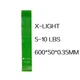 Резинка для фитнеса и спорта BauTech Эластичная лента X-Light Зеленый (1007-322-04) - изображение 7