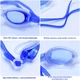 Очки для плавания детские/подростковые Newt Swim Goggles голубые NE-PL-600-BL - изображение 2