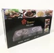 Електроплита настільна на 2 конфорки Domotec MS-5802 2000W Серая - зображення 2