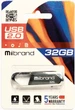 USB Флешка на 32 Гб | Флеш-накопитель Mibrand 32GB | USB2.0 Aligator Grey MI2.0/AL32U7G KT-FF - изображение 2