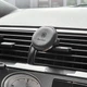 Автодержатель Baseus Magnetic Air Vent Car Mount With Cable Clip black (SUGX-A01) - изображение 4