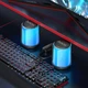 Портативна колонка Bluetooth з RGB підсвічуванням HOCO BS56 Colorful BT Wired 2-in-1 Computer Speaker Дротовий та бездротовий режим Black - зображення 2