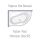 Карниз на ванну Koller Pool Montana 160х105 см с нержавеющей стали - изображение 8