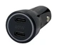 Автомобільний зарядний пристрій XON UniLink Type-C 40W (2 x PD20) Black (CU002C40WB 3463) - зображення 1