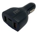 Автомобильное зарядное устройство XON UniLink Type-C 15W (PD15) + QC3.0 + 5V/3.1A Black (CU2A1C30QB 3425) - изображение 3