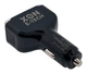 Автомобільний зарядний пристрій XON MaxCharge Type-C 82.5W (2 x Type-C PD30 + Type-A 15V/1.5A) Black (CM1A2C82WB 3500) - зображення 4