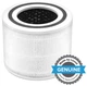 Очиститель воздуха LEVOIT Air Purifier Core P350 Pet Care White (HEAPAPLVNEU0035) + Фильтр для Levoit Air Cleaner Filter Core P350 True HEPA 3-Stage (HEACAFLVNEA0021) (комплект) - изображение 15