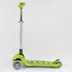 Самокат трехколесный складной 46987 Best Scooter салатовый - изображение 2