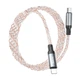 Кабель з підсвіткою Type-C - Lightning Hoco U112 Shine PD charging data cable 20W 1m - зображення 5