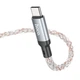 Кабель з підсвіткою USB - Type-C Hoco U112 Shine PD charging data cable 20W 1m - зображення 7