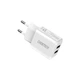 Зарядний пристрій Choetech 2xUSB 5V/2A (C0030EU-WH) - зображення 2