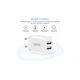 Зарядний пристрій Choetech 2xUSB 5V/2A (C0030EU-WH) - зображення 3