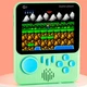 Портативна ігрова консоль Game Box G7 з динаміком 666 ігор 500 мАч green - зображення 2