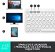 Klawiatura bezprzewodowa Logitech K380 for Mac Multi-Device Bluetooth Keyboard Offwhite (920-010407) - obraz 8