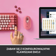 Клавіатура бездротова Logitech POP Keys Wireless Mechanical Keyboard Heartbreaker Rose (920-010737) - зображення 3