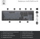 Клавіатура бездротова Logitech MX Mechanical Wireless Illuminated Performance Graphite (920-010757) - зображення 6