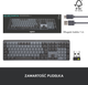 Клавіатура бездротова Logitech MX Mechanical Wireless Illuminated Performance Graphite (920-010757) - зображення 8