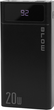 Powerbank Blow PB40A 40000 mAh Black (81-131#) - obraz 1