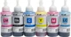 Комплект чорнила InkSystem для Epson L series (BK/C/LC/M/LM/Y) 6x100ml Світлостійкі (003409) - зображення 3