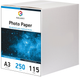 Фотобумага Galaxy A3 (250л) 115г/м2 Самоклейка глянец (GAL-A3SAMHG115-250) - изображение 1