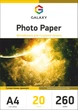 Фотопапір Galaxy A4 (20л) 260г/м2 Суперглянець преміум (GAL-A4PPH260-20) - зображення 1
