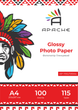 Фотобумага Apache A4 (100л) 115г/м2 глянцевая (AP-115G/100A4) - изображение 1
