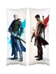 Подушка дакимакура Вергилий Данте Devil May Cry декоративная ростовая подушка для обнимания 30*60 - изображение 1