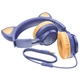 Навушники HOCO W36 Cat Ear з мікрофоном Midnight Blue (6931474770400) - зображення 3