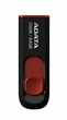 Флеш-накопичувач ADATA USB 2.0 C008 64Gb Black/Red (AC008-64G-RKD) - изображение 1