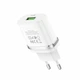 СЗУ HOCO C12Q Smart 1USB/3A/18W/QC3.0 White - изображение 1