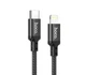 Кабель HOCO X14 Type-C to iP 3A, 20W, 2m, нілон, алюмінієві connectors, Black - зображення 1