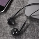 Навушники HOCO M101 Crystal joy Type-C wire-controlled digital earphones with microphone Black - зображення 5