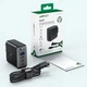 Сетевое зарядное устройство ACEFAST A37 PD100W GaN (3*CUSB-C+USB-A) charger set Black - изображение 6