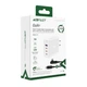Мережевий зарядний пристрій з кабелем ACEFAST A37 PD100W GaN (3*CUSB-C+USB-A) charger set White (6974316281672) - изображение 4