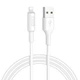 Кабель HOCO X25 USB to iP 2A, 1m, PVC, PVC connectors, White - изображение 2