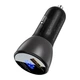 Автомобільний зарядний пристрій ACEFAST B6 metal 63W (USB-A+USB-C) with digital display (AFB6B) - изображение 3