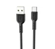 Кабель HOCO X33 Type-C 5A Surge charging data cable Black - изображение 1