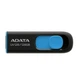 Флеш-накопичувач ADATA USB 3.2 UV 128 128Gb Black/Blue (AUV128-128G-RBE) - изображение 1