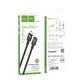 Кабель-удлинитель Hoco U107 Type-C Male to Type-C Female USB2.0 extension cable(L=1.2m) Black - зображення 6