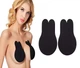 Силіконовий невидимий бюстгальтер Invisible Push Up Black Size S - зображення 1