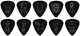 Набор именных медиаторов PLANET WAVES JOE SATRIANI SIGNATURE GUITAR PICKS, BLACK (Heavy Gauge) - изображение 3