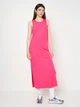 Платье миди летнее женское 4F Dress F049 4FSS23TDREF049-54S S Розовое (5904698253555) - изображение 1