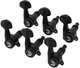 Колки для электрогитары D'Addario PWAT-6R2 AUTO-TRIM TUNING MACHINES (6 in-line, Black) - изображение 3