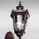 Вуличний настінний світильник Бра Light House DL-18799/1W коричневий, прозорий плафон - зображення 2