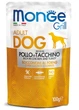 Вологий корм для собак Monge (Монж) Dog GRILL курка з індичкою 0.1 кг 24 шт. - изображение 1