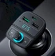Автомобільний FM трансмітер модулятор Ugreen CD229 зарядний пристрій для телефону - зображення 2